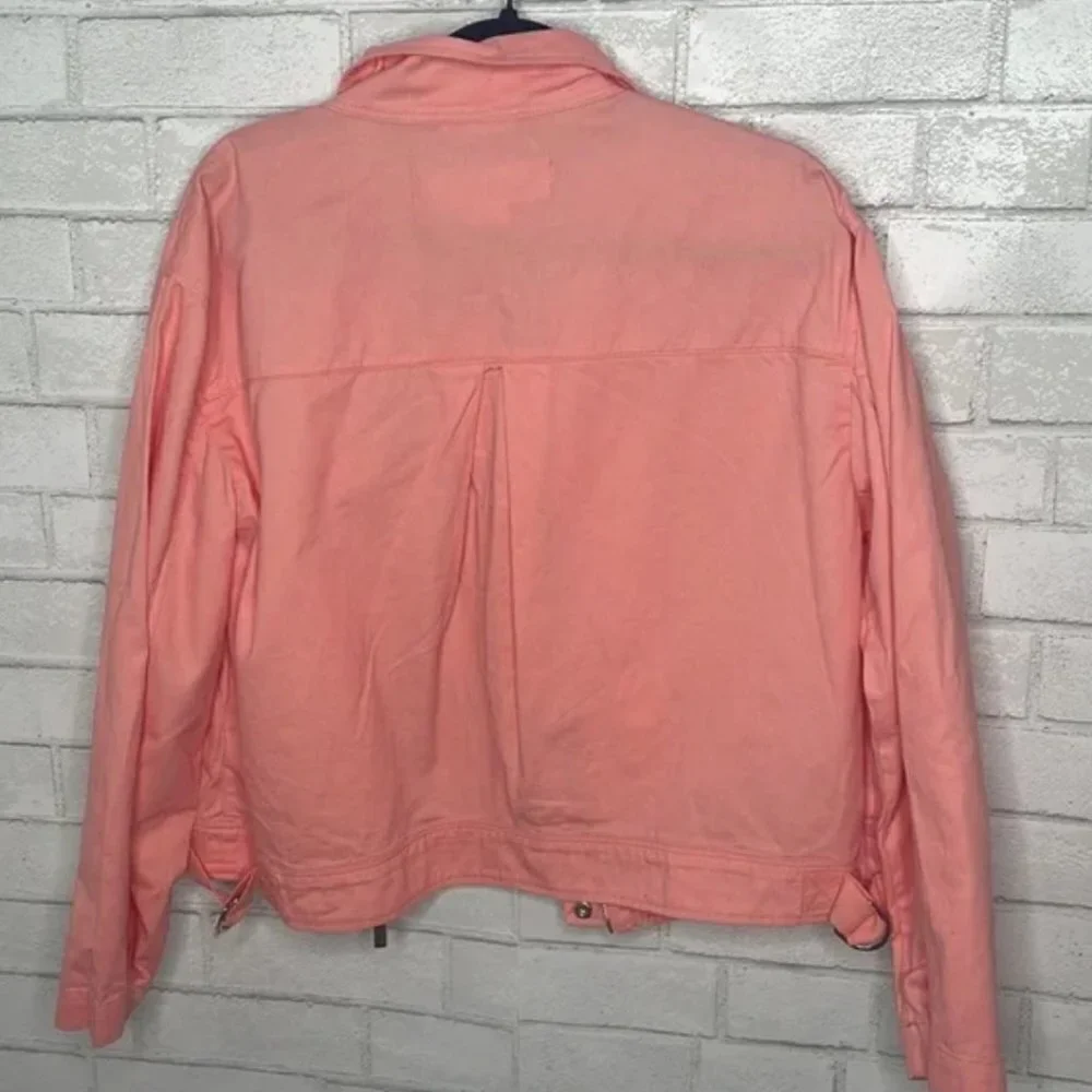 NWT Treasure & Bond Stand Collar Cotton Twill Jacket